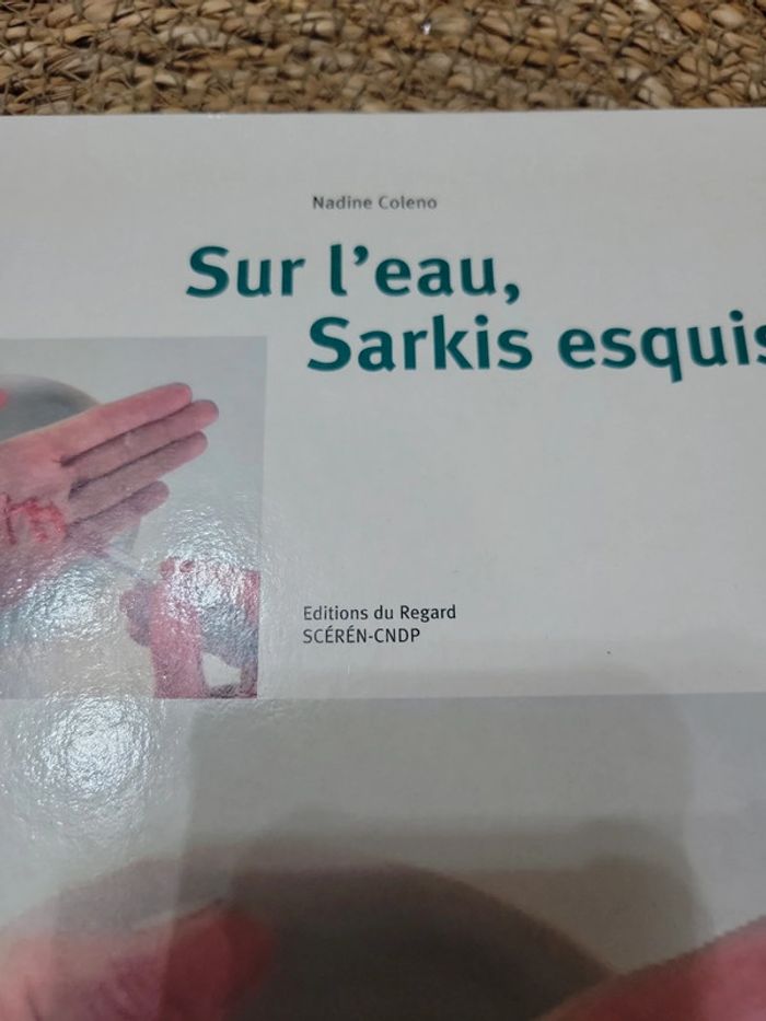 Sur l eau, Sarkis esquisse. - photo numéro 2