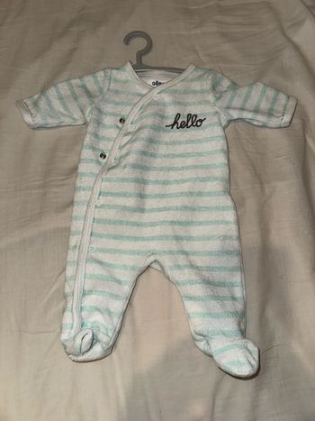 Pyjama bébé taille naissance