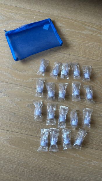 Lot de 19 embouts extra souples pour mouche-bébé NEUF