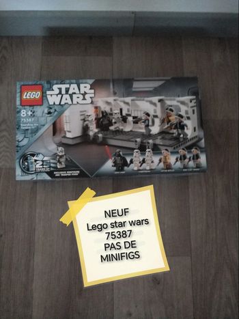 Lego star wars 75387 neuf pas de minifigs