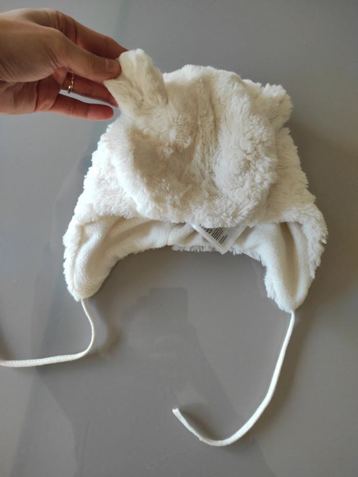 Chapka fausse fourrure TAILLE un an et demi/2 ans - photo numéro 2