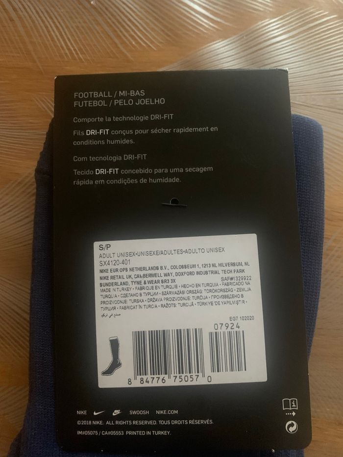 Chaussettes de foot Nike 34-38 - photo numéro 2