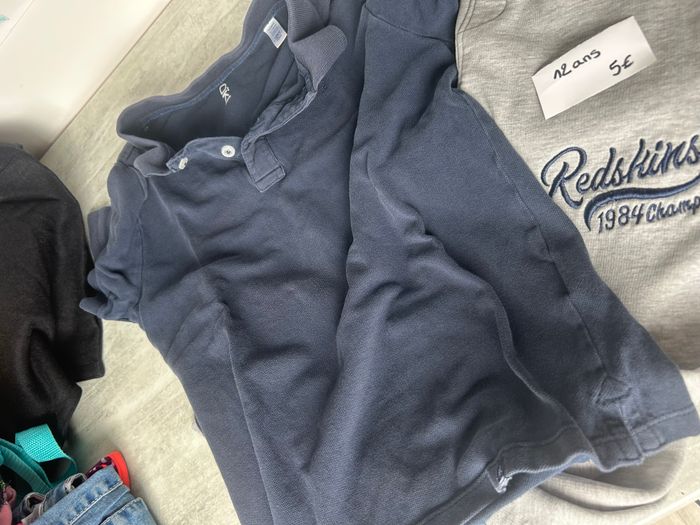 lot pantalon jogging redskins et polo okaïdi garçon 12 ans - photo numéro 3