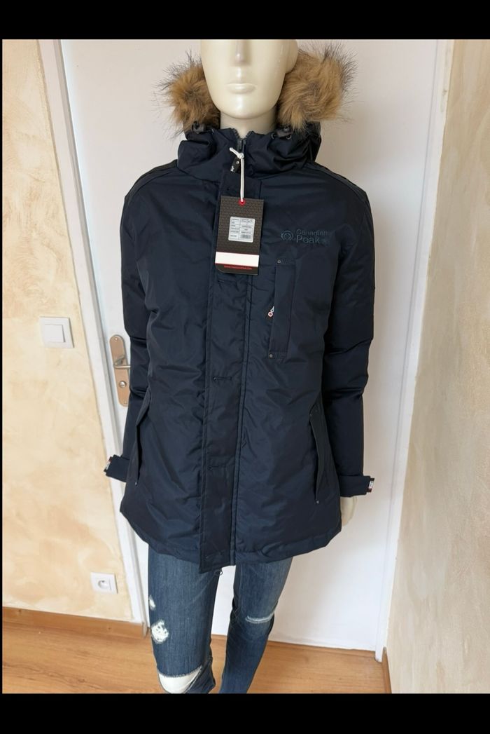 Parka Canadian Peak femme – Taille M/38 – bleu marine – Neuf avec étiquette
