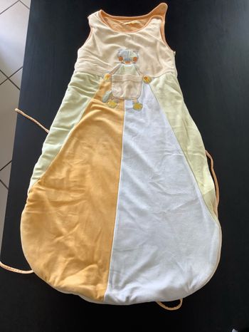 Turbulette / Gigoteuse grande taille Petit Kimbaloo jaune orangé