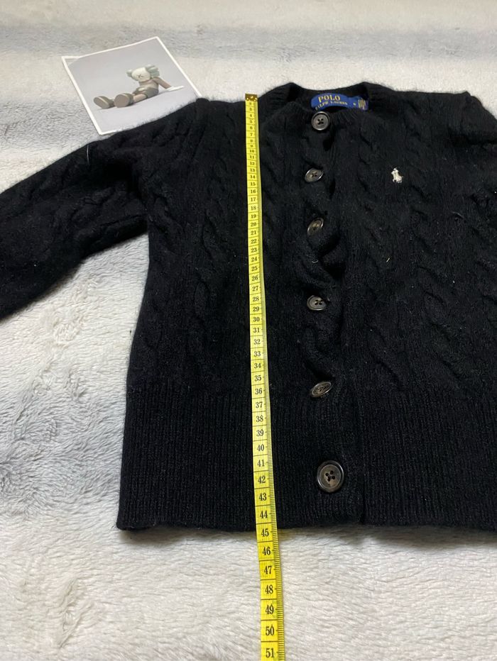 Cardigan Ralph Lauren Vintage Noir - photo numéro 5