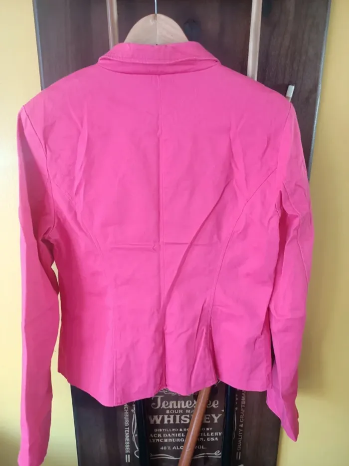 Blazer rose fuchsia Min taille 42 - photo numéro 5