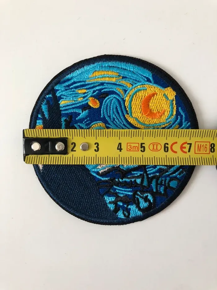 Écusson patch brodé nuit étoilée - photo numéro 2