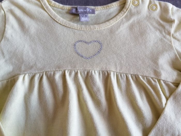Lot de 2 T. Shirts manches longues 12 mois - photo numéro 3