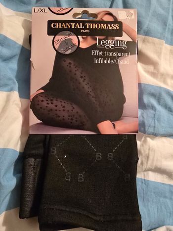 Legging noir chantal thomass