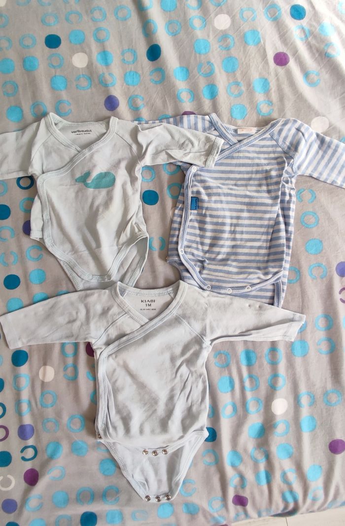 Lot bodies garçon - photo numéro 2