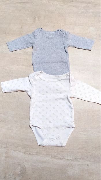 Lot deux bodies kitchoun 3 mois