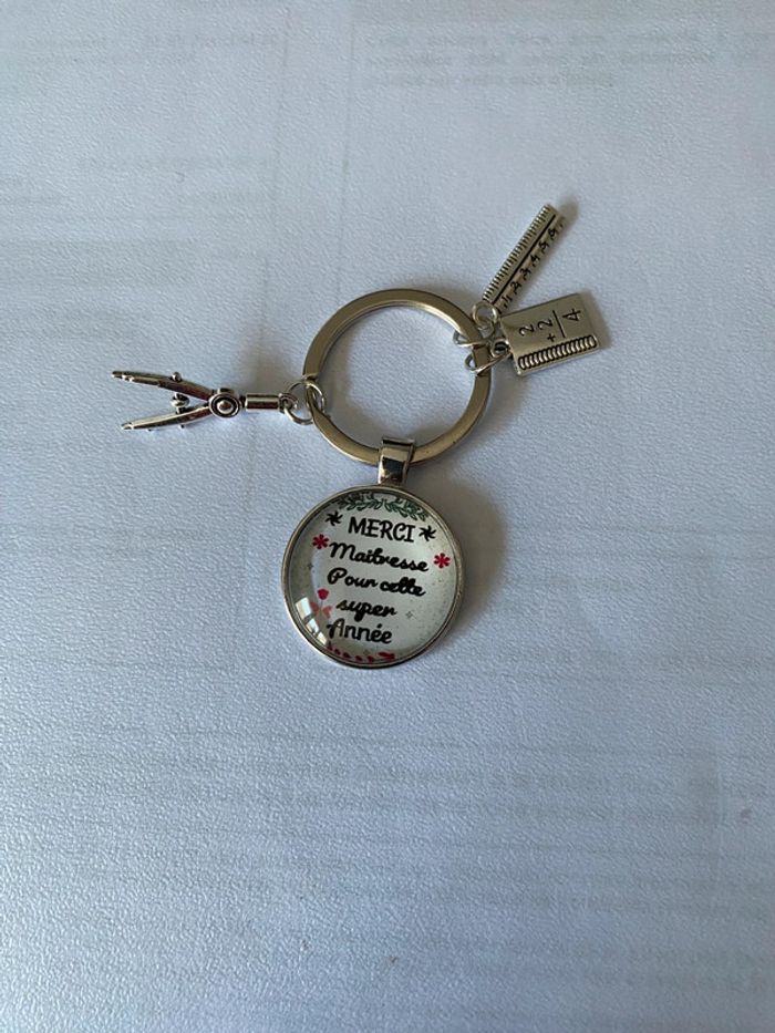 Porte clé merci maîtresse