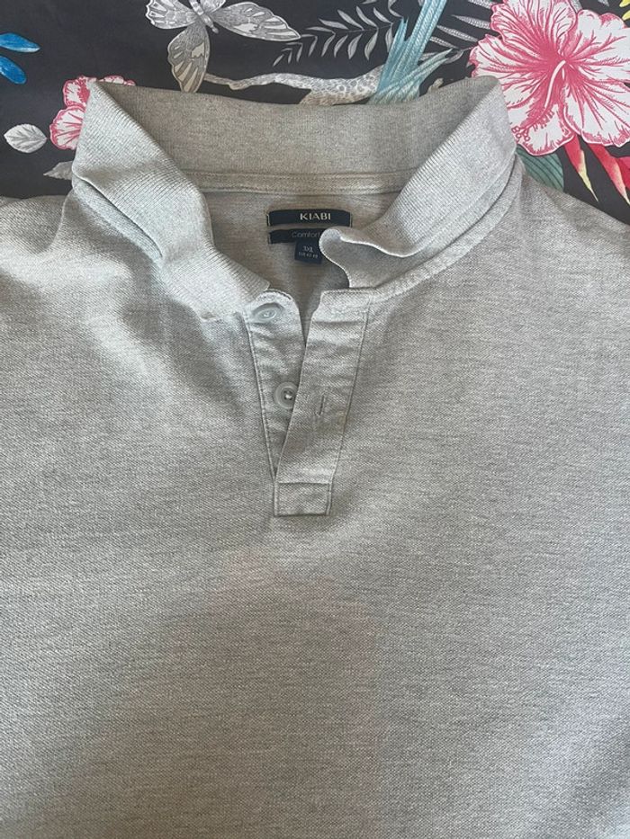 Lot polo homme grande taille gris - photo numéro 4