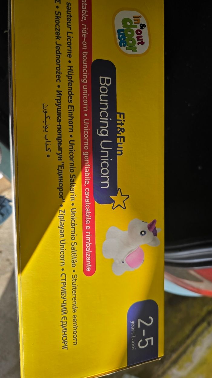 Ballon sauteur licorne - photo numéro 4