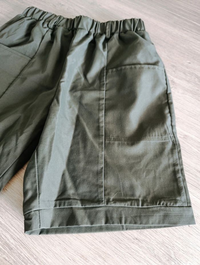 Ensemble fille Short/ bermuda kaki + débardeur noir Shein 13-14 ans - photo numéro 5