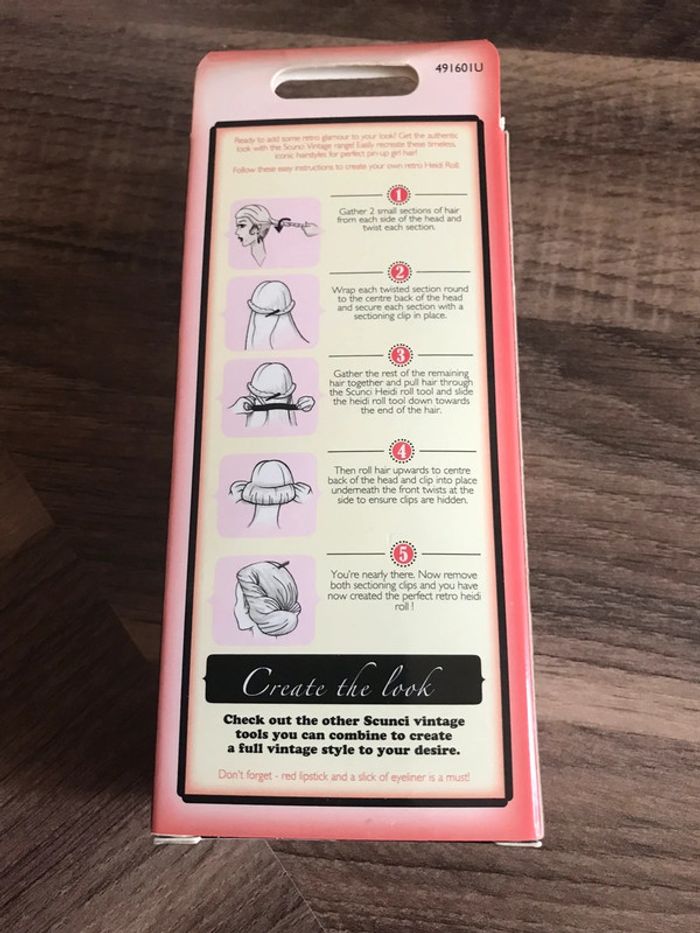 Accessoire cheveux pour coiffure rétro - photo numéro 2