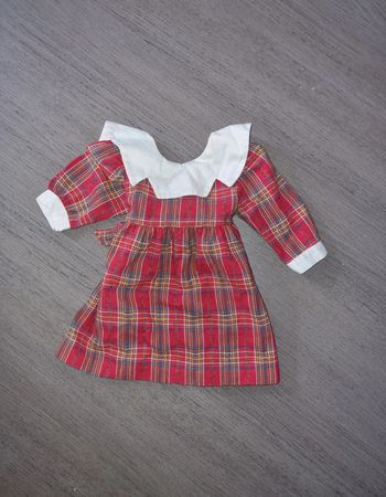 Robe carreaux vintage