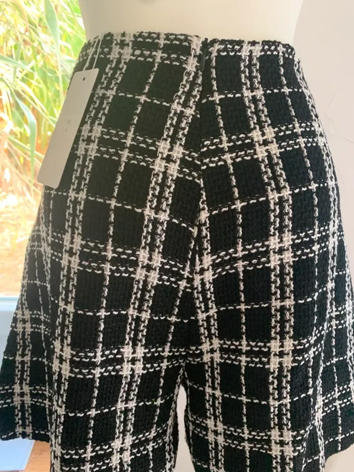 Short Unika Paris tweed taille M 100%polyester - photo numéro 8
