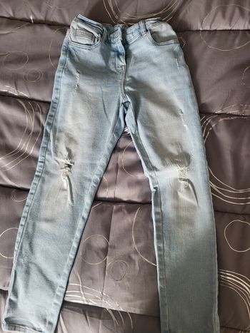 Jeans fille 8 ans