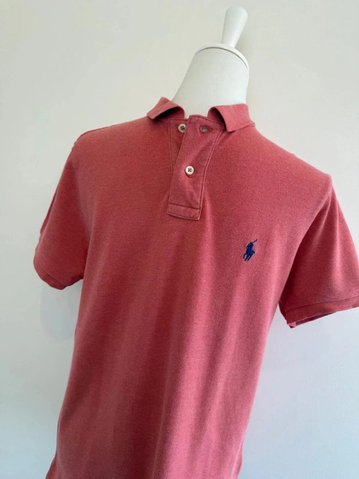 Polo Ralph Lauren corail homme taille M parfait état - photo numéro 2