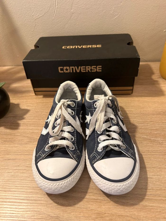 Converse bleu jean taille 30 - photo numéro 2