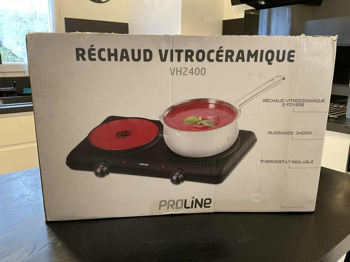 Plaque cuisson vitrocéramique portable neuve - photo numéro 8