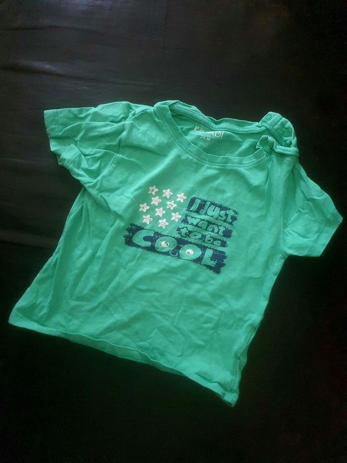 2 tee-shirts Garçon 24 mois - photo numéro 2