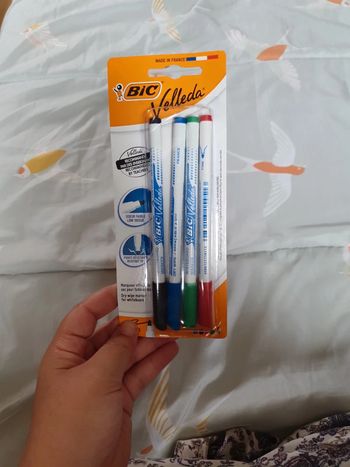 Lot de 4 feutres velleda