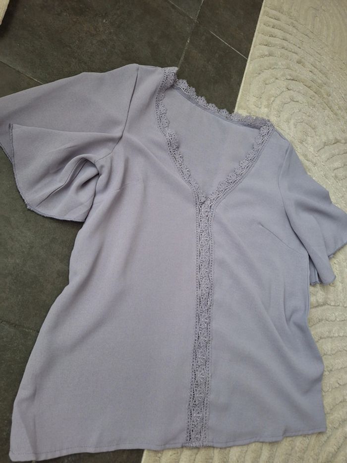 Jolie blouse lila 💜 - photo numéro 2