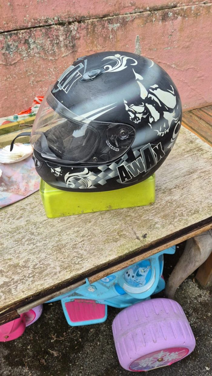 Casque de moto