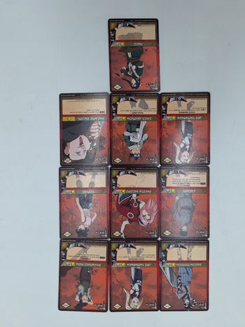 Lot 72 : 10 x Naruto FR Vintage 2002