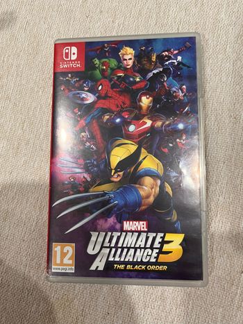 Jeu Nintendo switch Marvel ultimate alliance 3