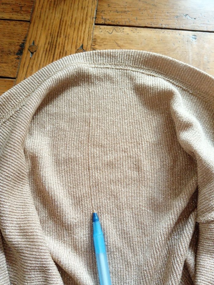 Haut en maille taille 38/40 col roulé - photo numéro 5
