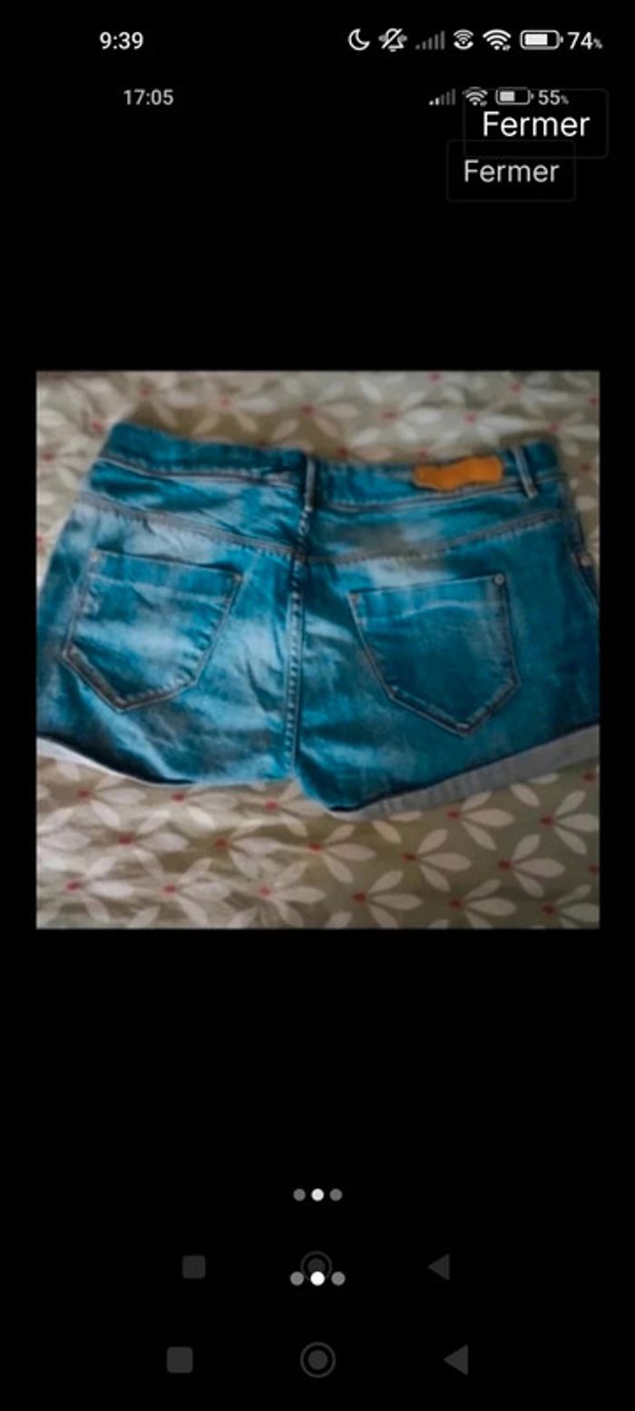 Short en jean - photo numéro 2