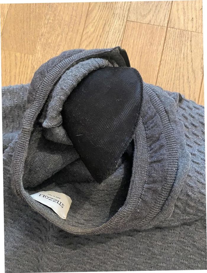 Veste 100% laine grise Stizzoli taille 48 (44 FR) - photo numéro 7