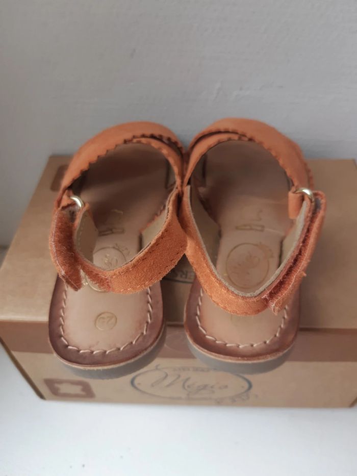 Sandales en cuir Megis kids 25 - photo numéro 4