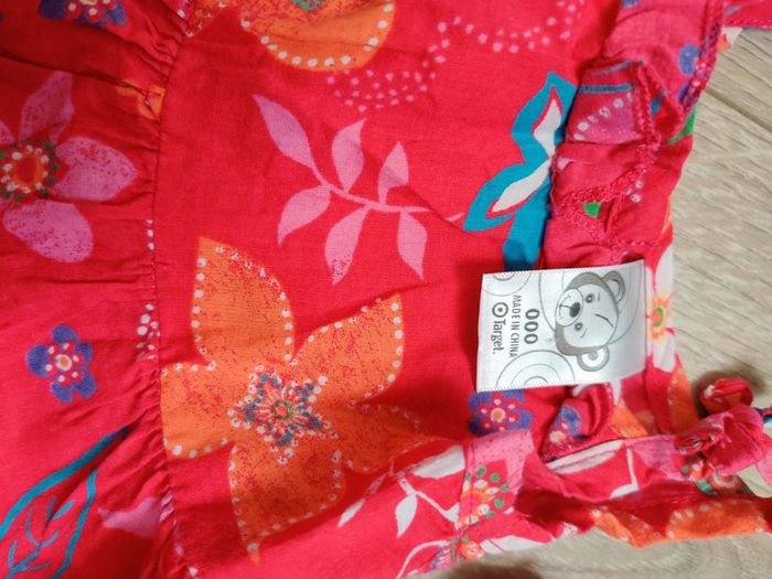 robe à fleurs à volant target - photo numéro 2