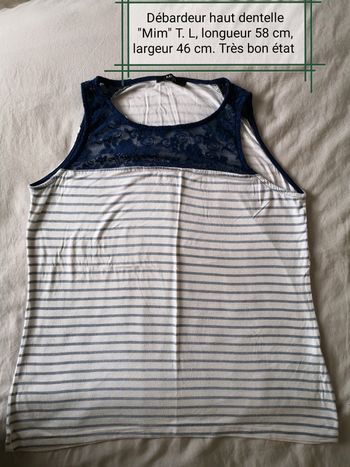 Débardeur T. L "Mim"