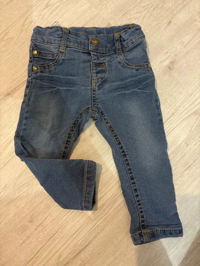 Jeans slim bleu