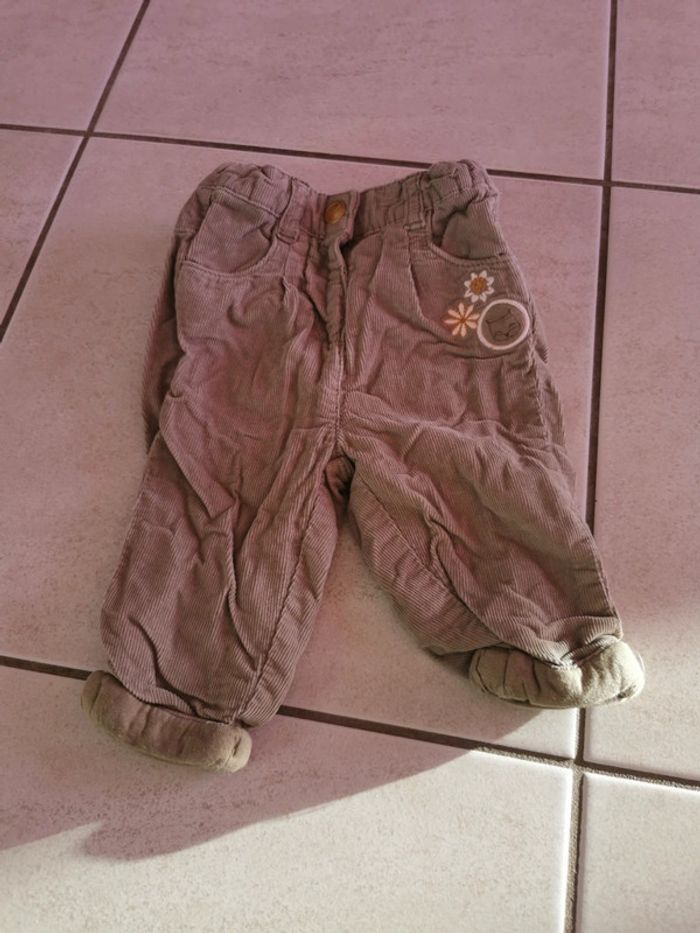 Pantalon velours 3 mois