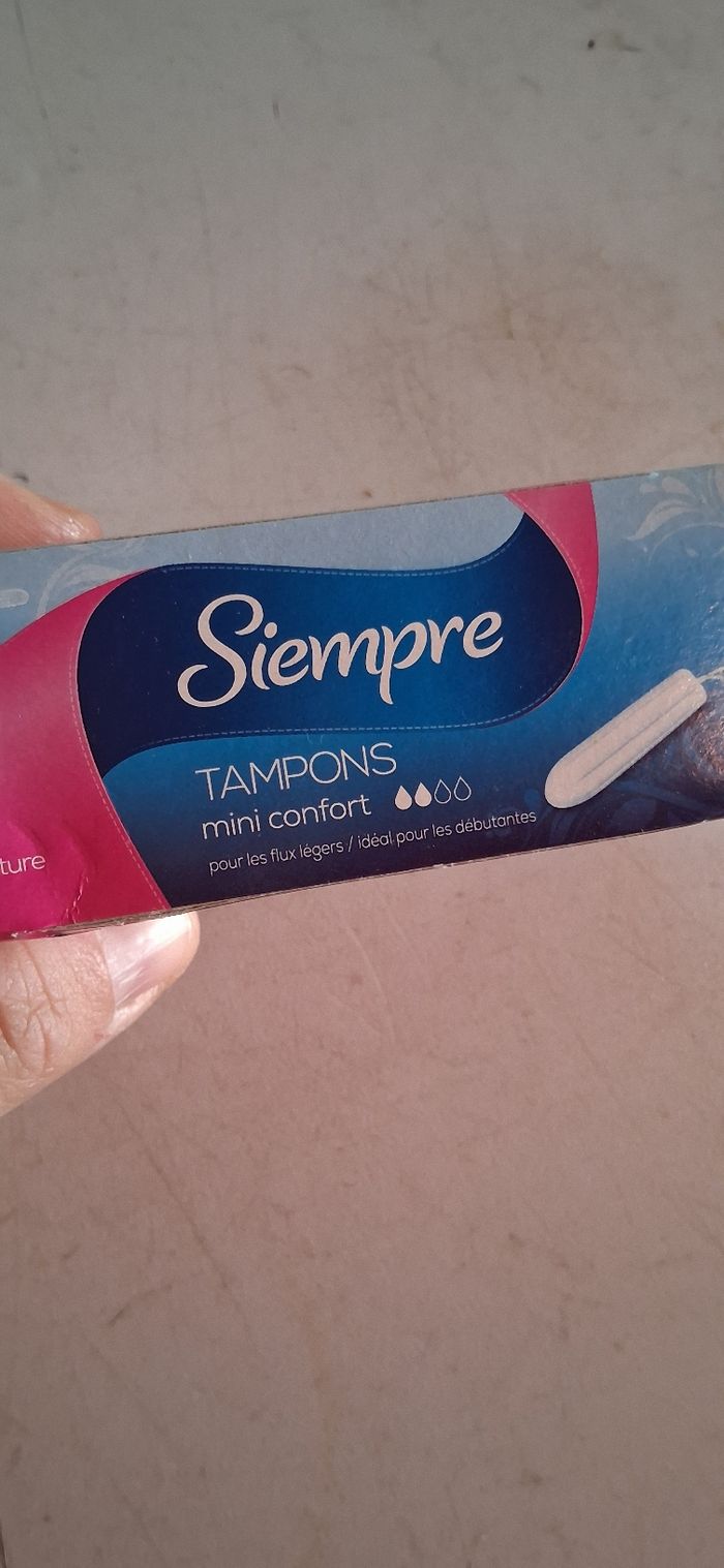 Tampons hygiéniques - photo numéro 3