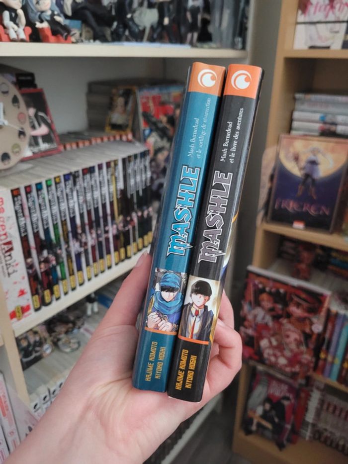 Lot deux romans du manga mashle - photo numéro 3