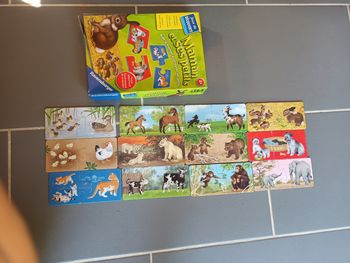 Jeu maman et ses petits