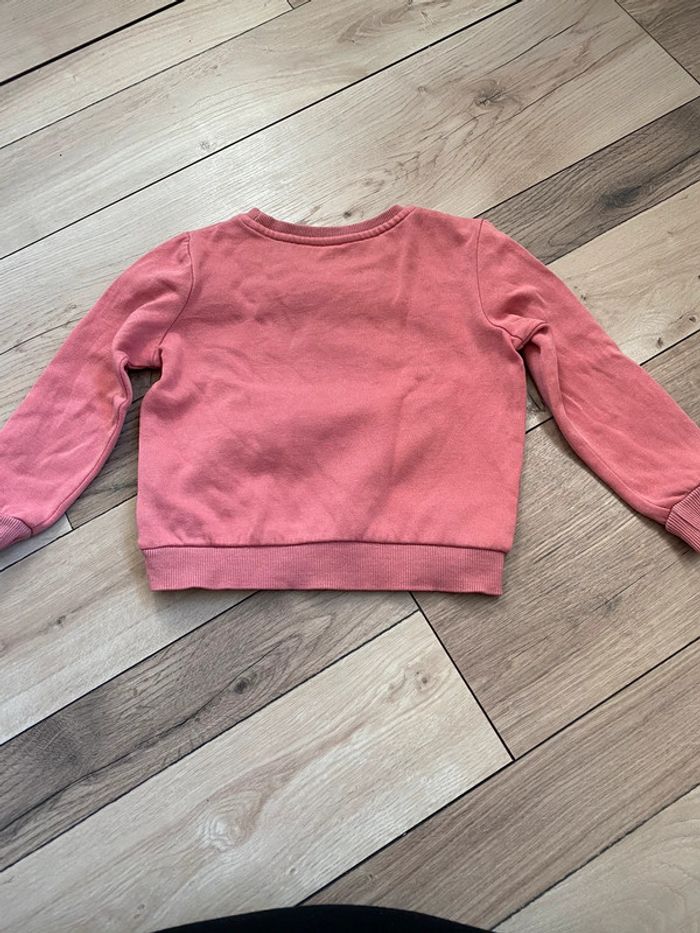 Sweat rose pomme 3 ans - photo numéro 4