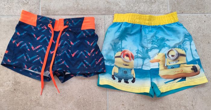 Lot de 2 shorts de bain 3/4 ans Olaian
