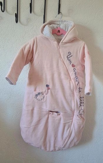 Gigoteuse hiver avec manches longues pour siège auto/nacelle, 3/9 mois TOG 3