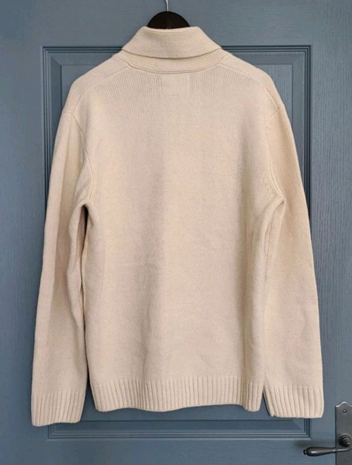 Pull d'hiver beige écru Kiabi col montant Taille XL ou 44 - photo numéro 8
