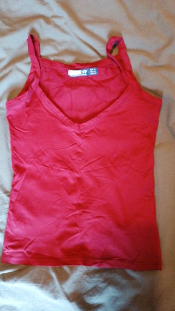 Top bordeau  Zara taille M