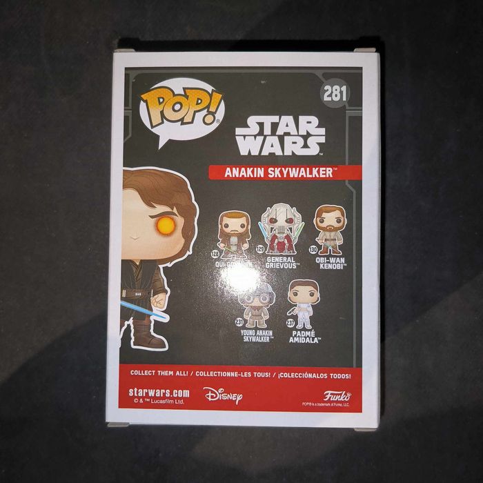 Figurine Funko Pop / Anakin Skywalker 281 / Star Wars / Funko Spécial édition - photo numéro 2